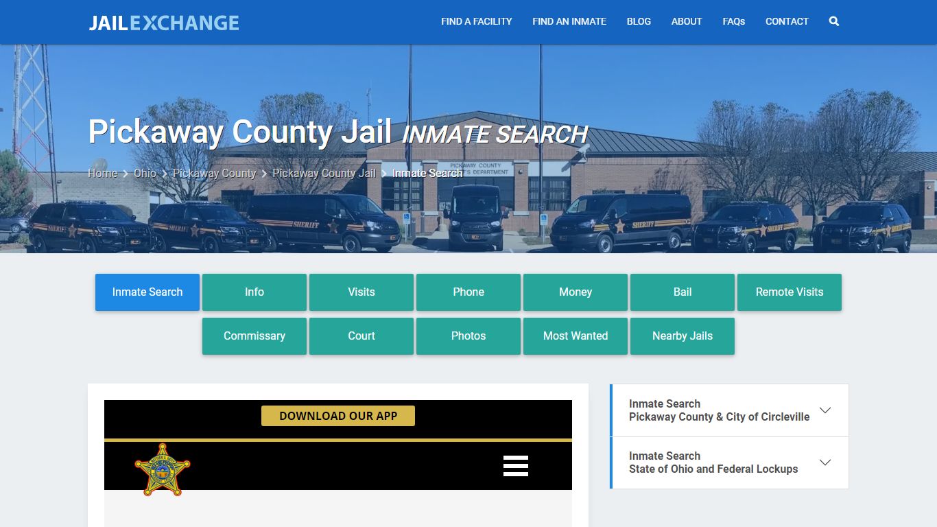 Inmate Search: Roster & Mugshots - Pickaway County Jail, OH